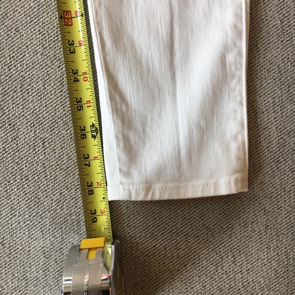 7 for all mankind | white skinny jeans - Picture 6 of 7